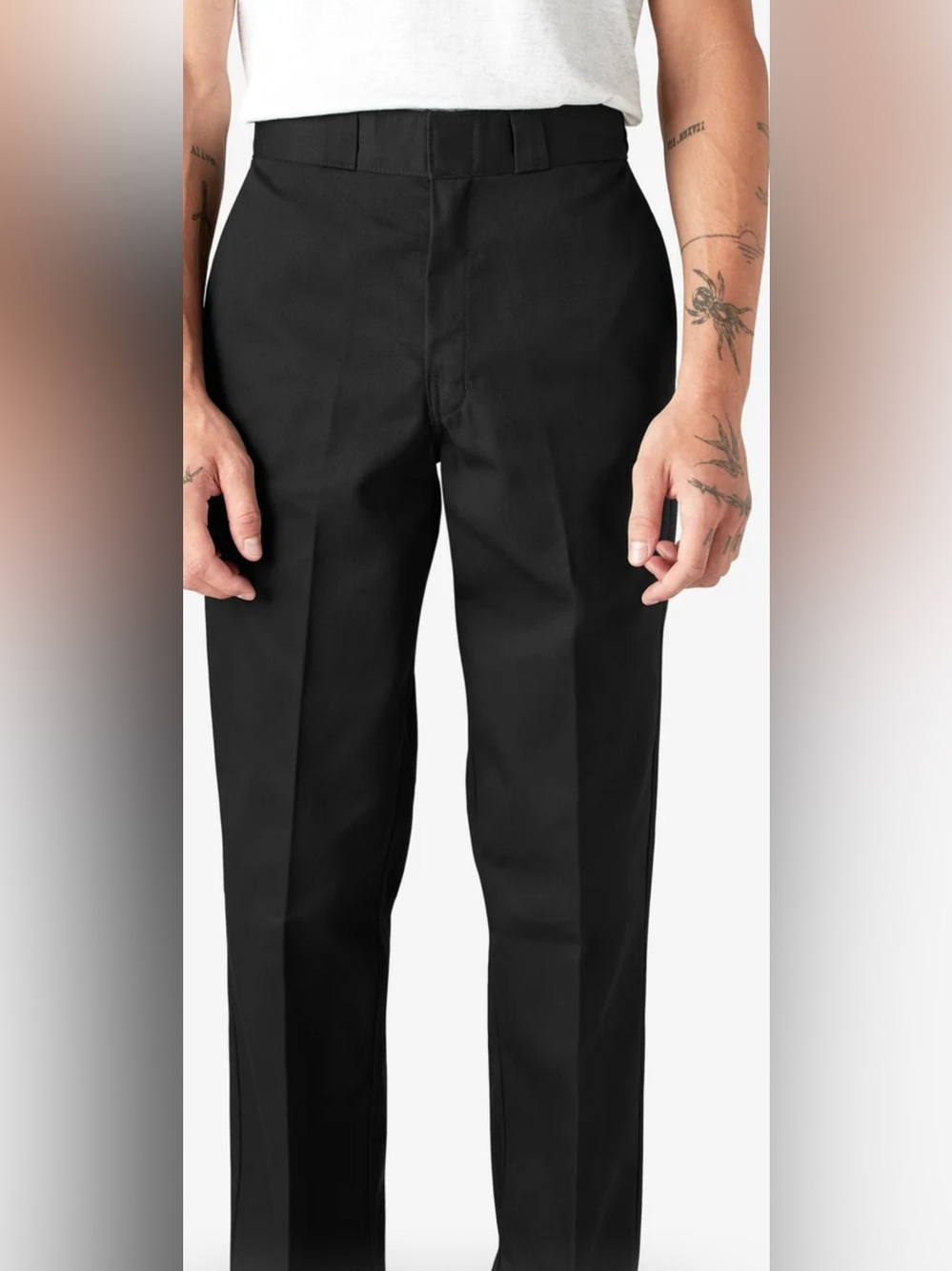Dickies Black Straight-Leg Work Pants Sz 33x 34 NWOT